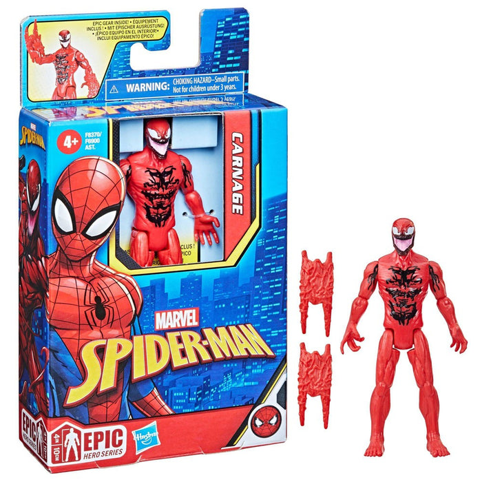 Marvel Spider-Man Carnage Epic Hero Series Action Figure