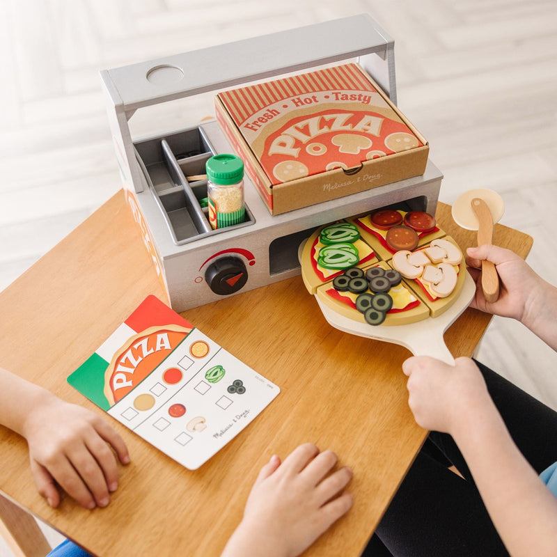 Melissa & Doug Top & Bake Pizza Counter 41pc
