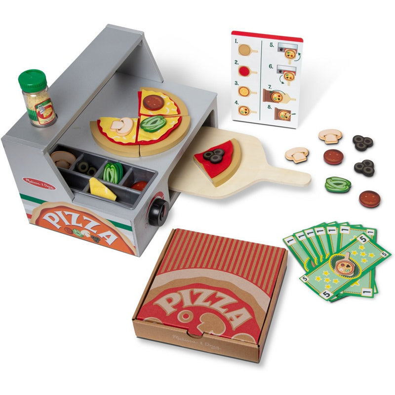 Melissa & Doug Top & Bake Pizza Counter 41pc