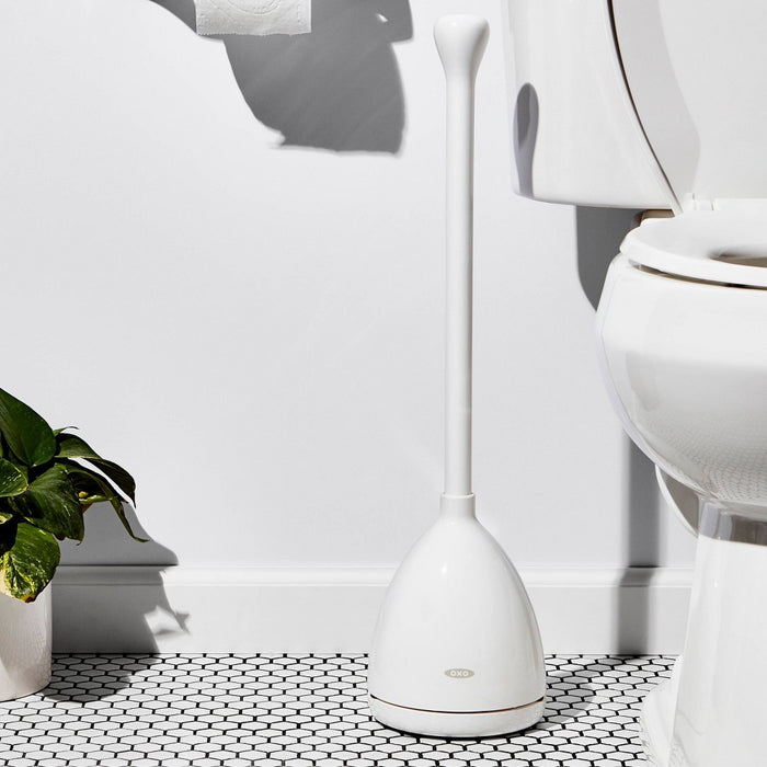 OXO Toilet Plunger and Canister
