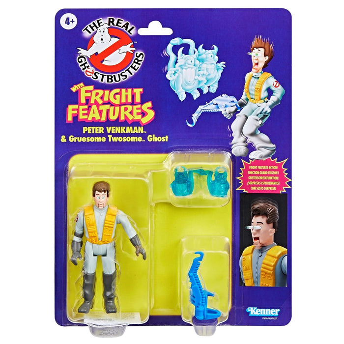 Ghostbusters Peter Venkman Action Figure with Gruesome Twosome Ghost