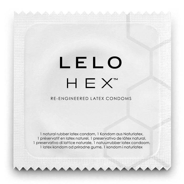 LELO Hex Fragrance free Original Condoms - 12ct