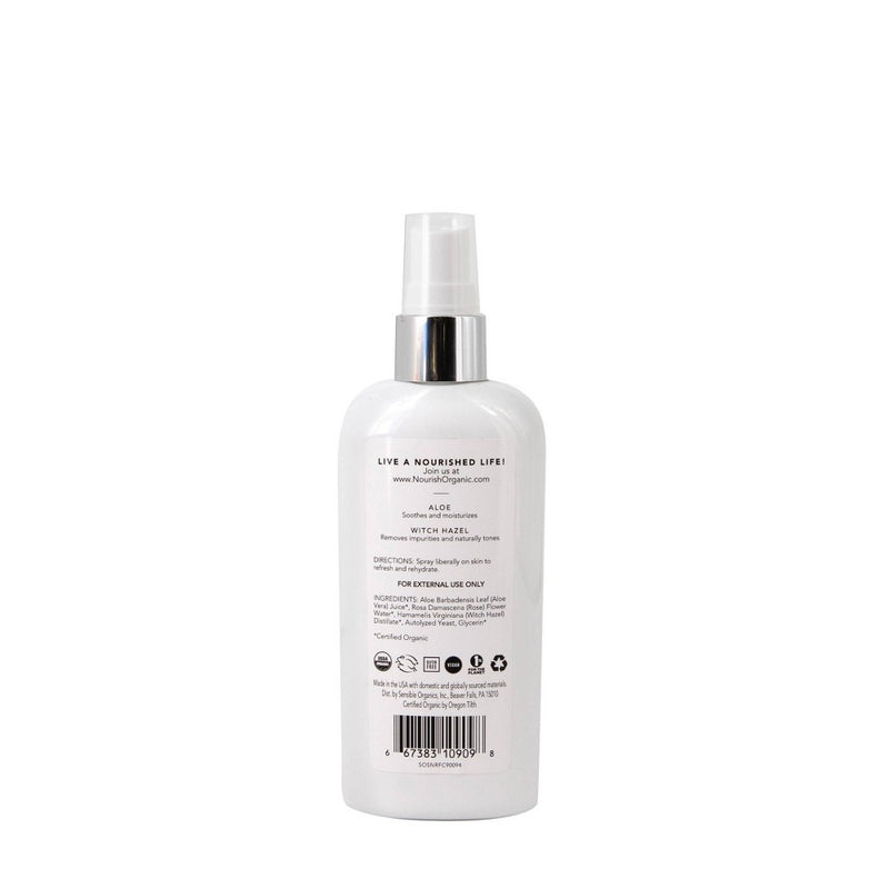 Nourish Organic Refreshing Face Toner - Aloe & Witch Hazel - 3 fl oz