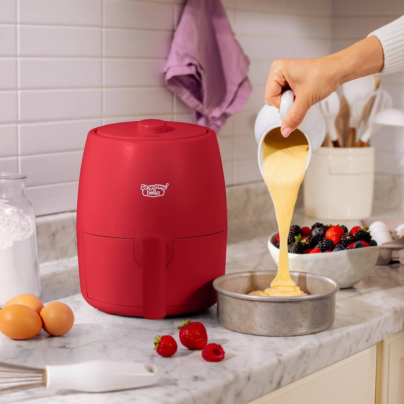 So Yummy by bella 2.0qt Air Fryer Red