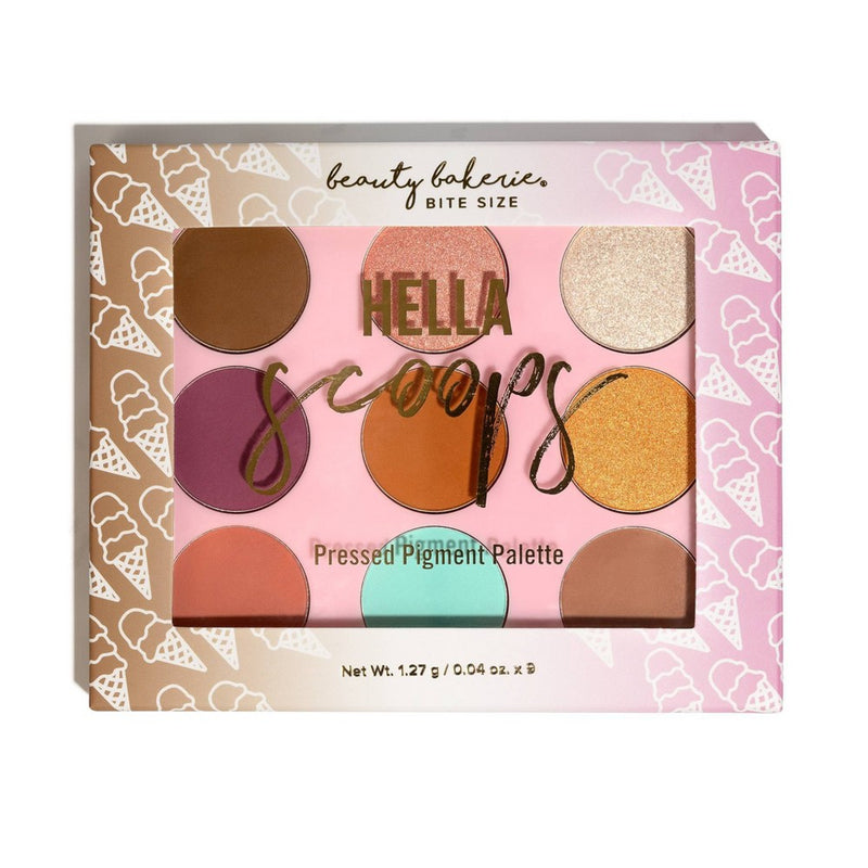 Beauty Bakerie Bite Size Eyeshadow Palette - Hella Scoops - 0.4oz