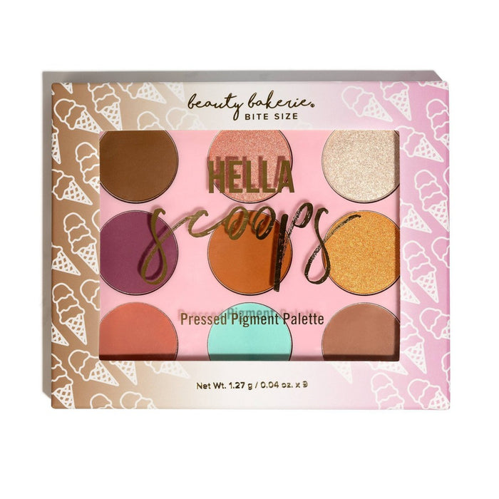 Beauty Bakerie Bite Size Eyeshadow Palette - Hella Scoops - 0.4oz