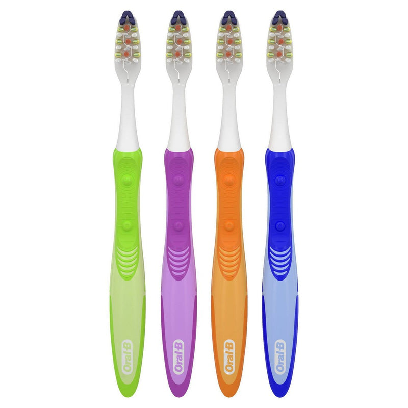 Oral-B Pulsar Expert Clean Battery Soft Toothbrush - 4pk