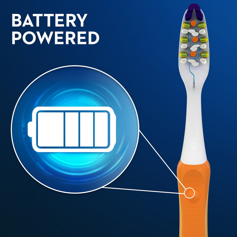Oral-B Pulsar Expert Clean Battery Soft Toothbrush - 4pk