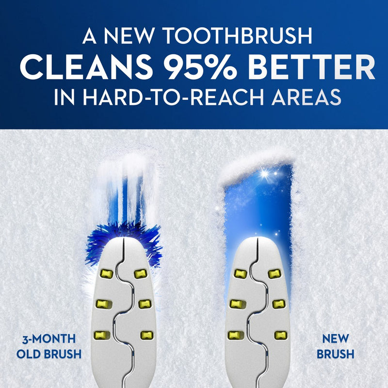 Oral-B Pulsar Expert Clean Battery Soft Toothbrush - 4pk