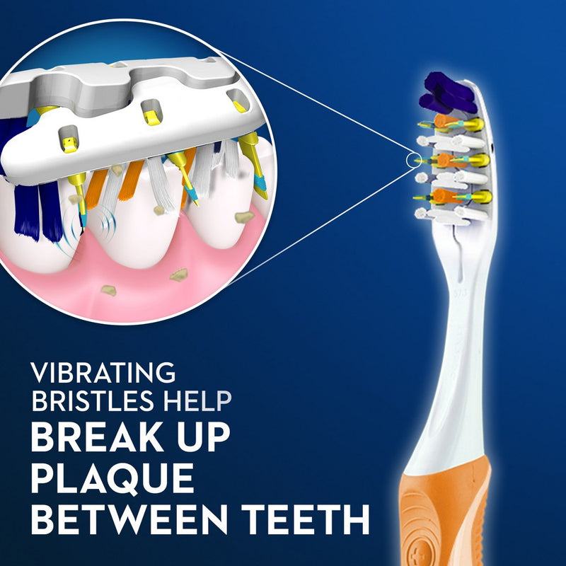 Oral-B Pulsar Expert Clean Battery Soft Toothbrush - 4pk