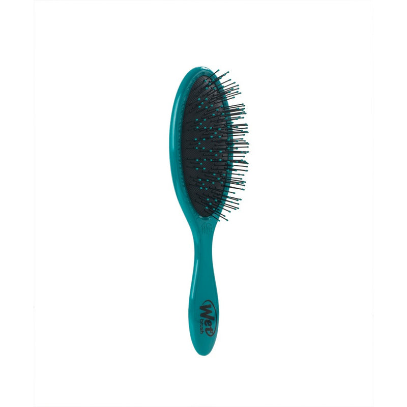 Wet Brush Custom Care Thick Detangler Hair Brush Unique IntelliFlex Bristle Pattern - Solid Teal