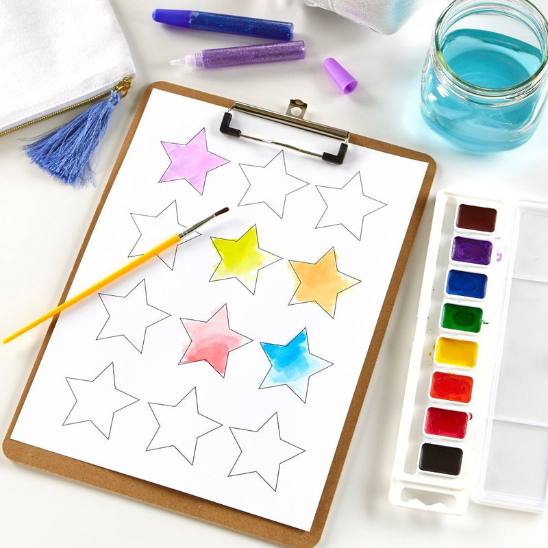 8.5"x11" 50-Sheet Bright White Cardstock 65 lb- Astrodesigns