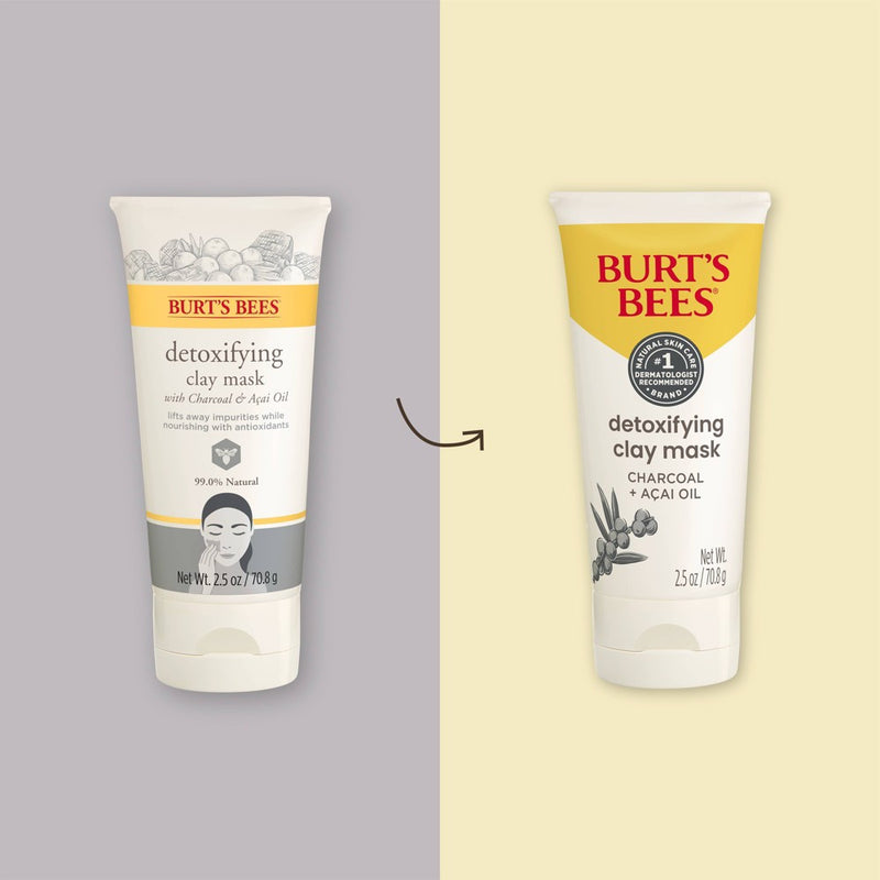 Burt's Bees Detoxifying Clay Face Mask - 2.5oz