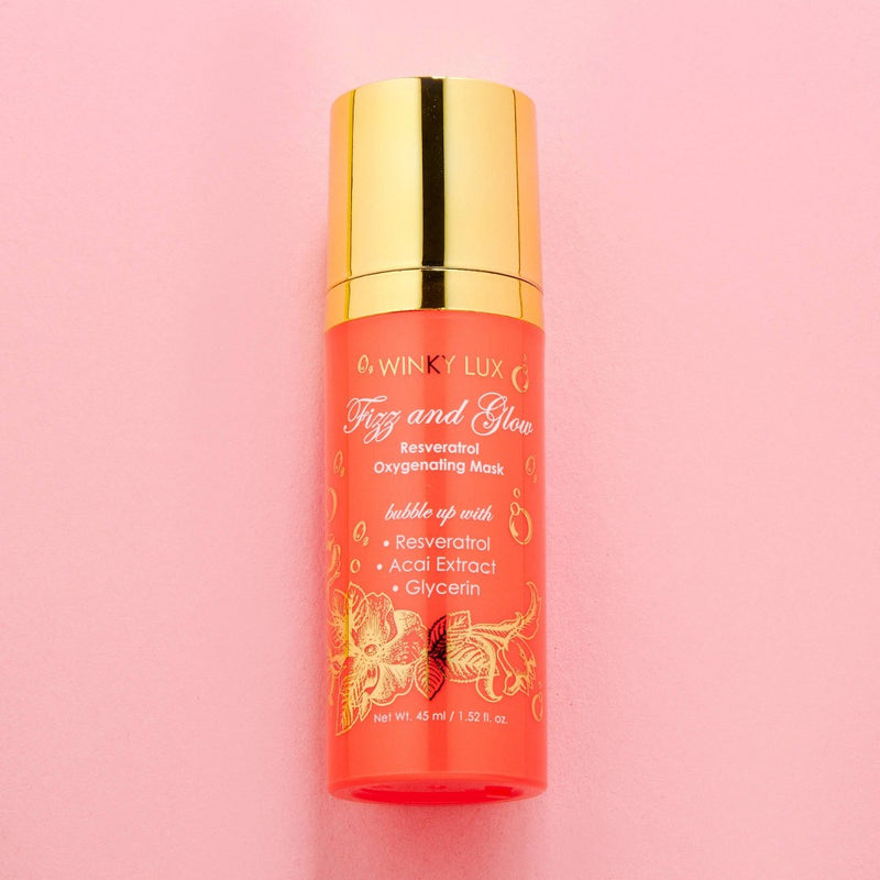 Winky Lux Fizz and Glow Bubbling Face Mask - 1.52 fl oz
