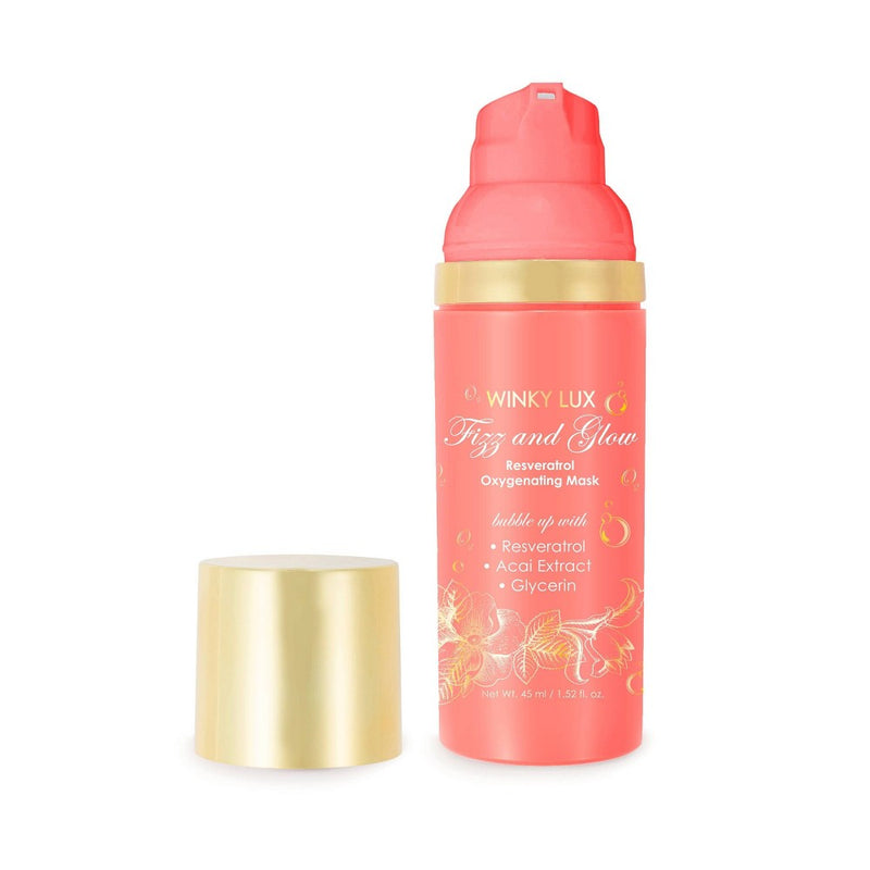 Winky Lux Fizz and Glow Bubbling Face Mask - 1.52 fl oz