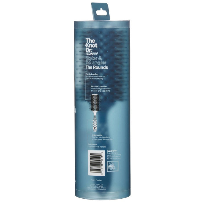 Conair The Knot Dr. for Conair Medium Round Detangling Hair Brush