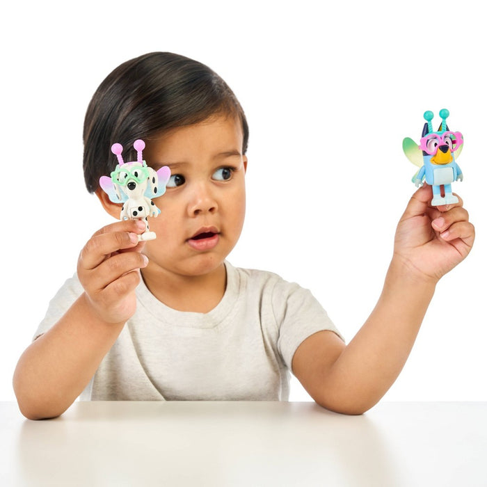 Bluey Fairy Bluey & Chloe Figures