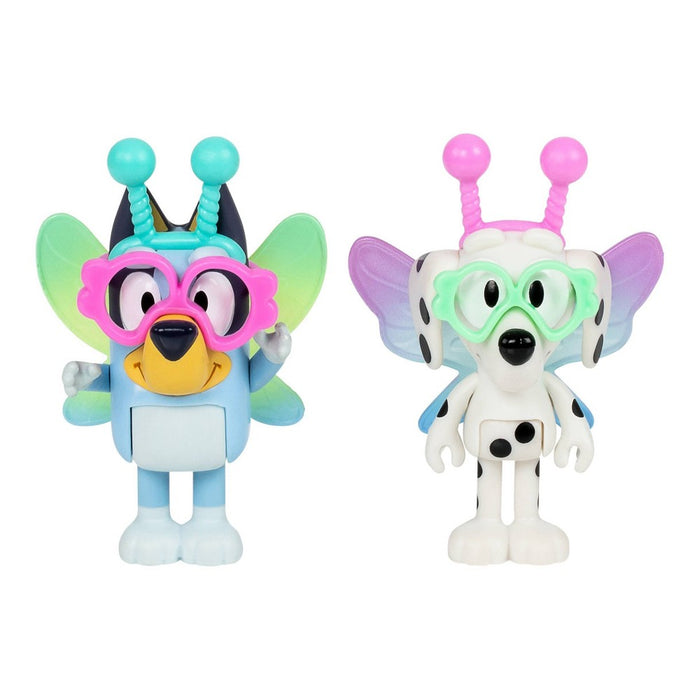 Bluey Fairy Bluey & Chloe Figures