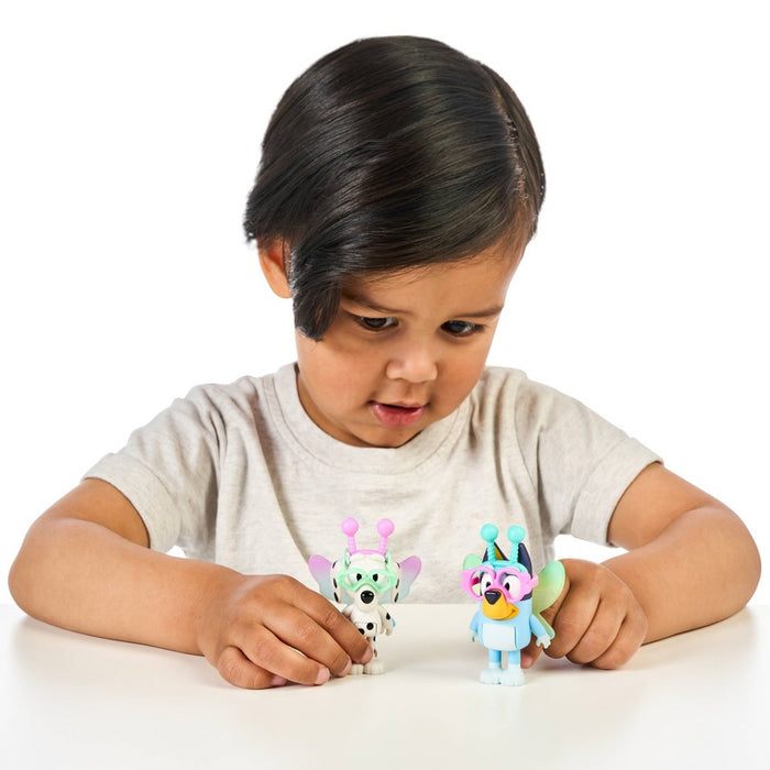 Bluey Fairy Bluey & Chloe Figures