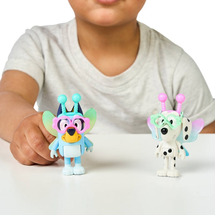 Bluey Fairy Bluey & Chloe Figures