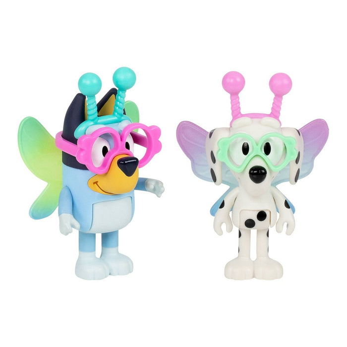 Bluey Fairy Bluey & Chloe Figures