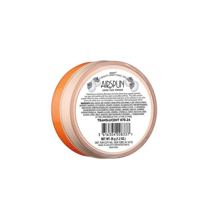 Airspun Loose Powder - Translucent - 1.2oz