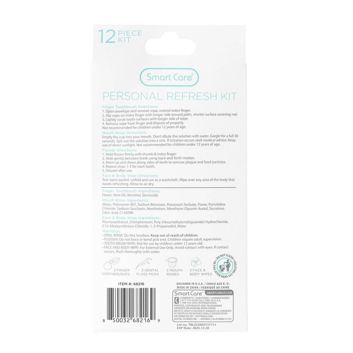 Smart Care Refresh Toothcare Kit - 12pk
