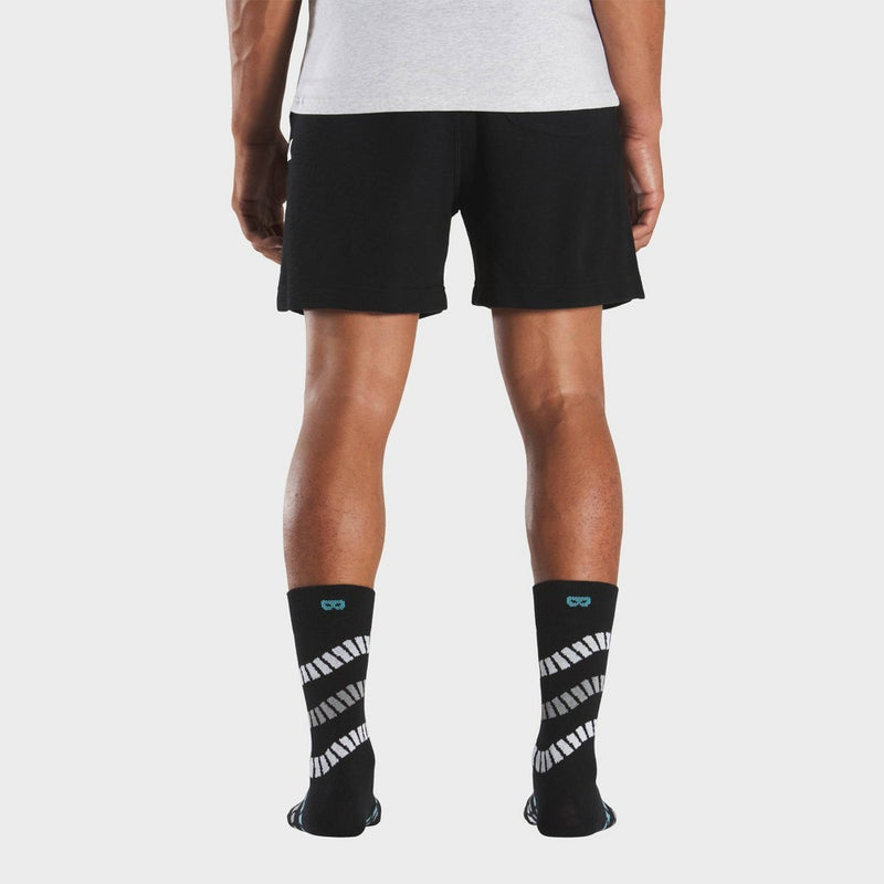 Pair of Thieves Men's Wave Cushion Crew Socks - Black 6-12