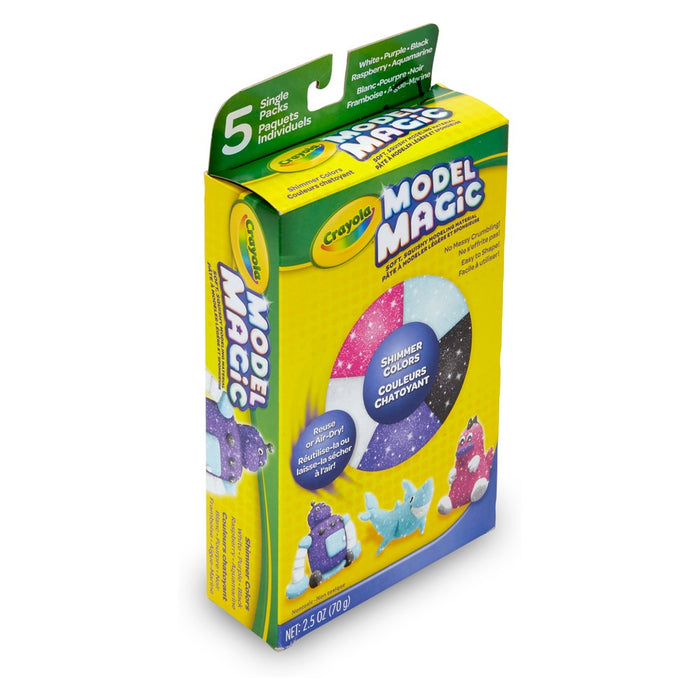 Model Magic Modeling Clay 5ct Shimmer - Crayola