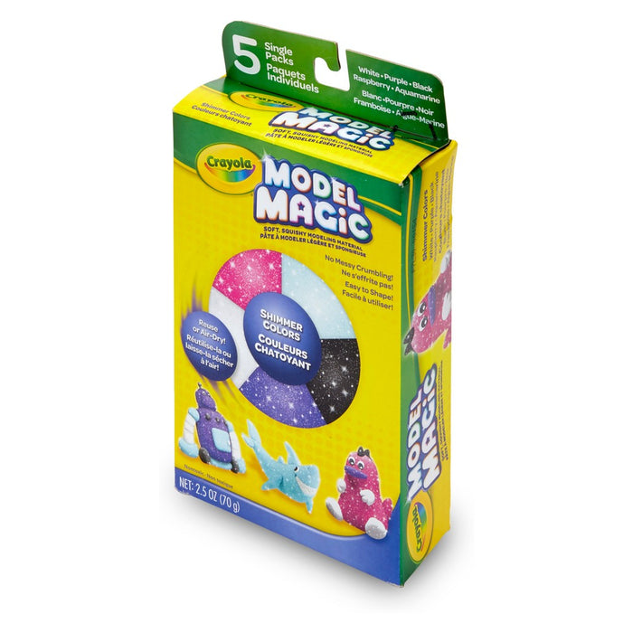 Model Magic Modeling Clay 5ct Shimmer - Crayola