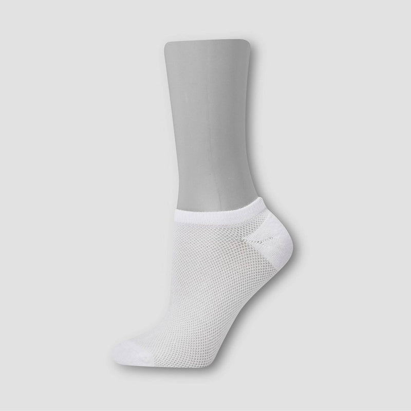 Hanes Girls' 11 + 1 Bonus Pack Super No Show Athletic Socks - Colors May Vary M