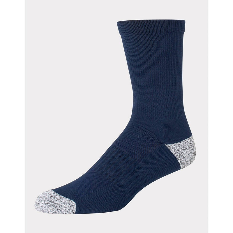 Hanes Premium Men's Performance Crew Socks 4pk - Navy 6-12