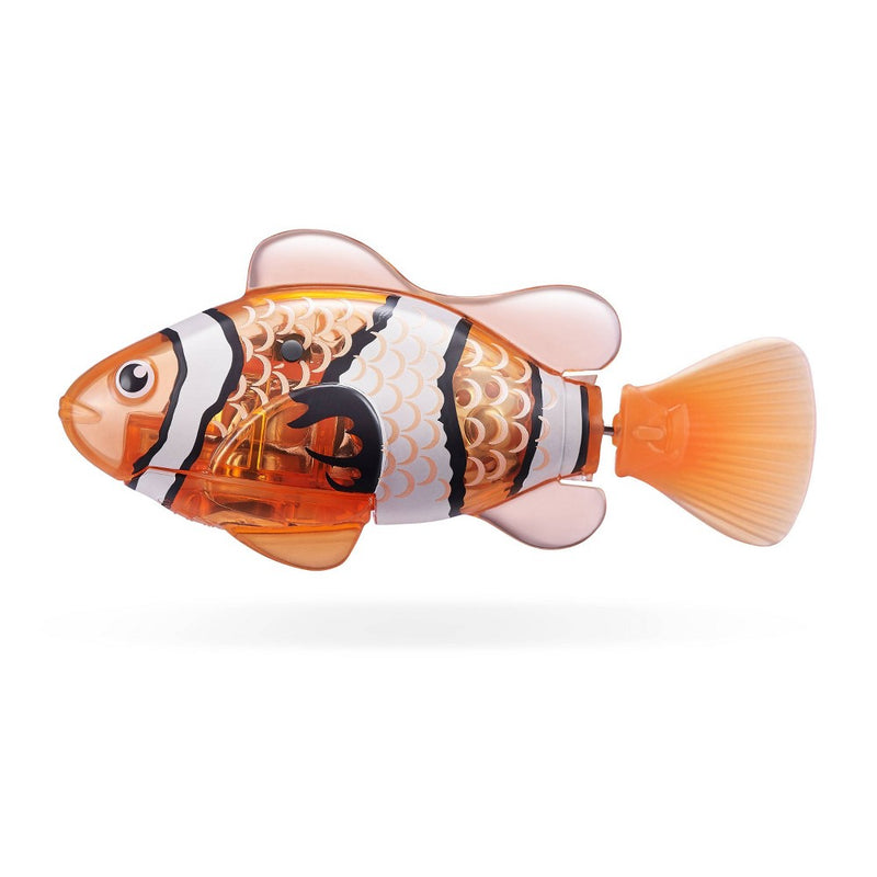 Robo Fish Series 3 Robotic Swimming Fish Pet Orange - Blue by ZURU