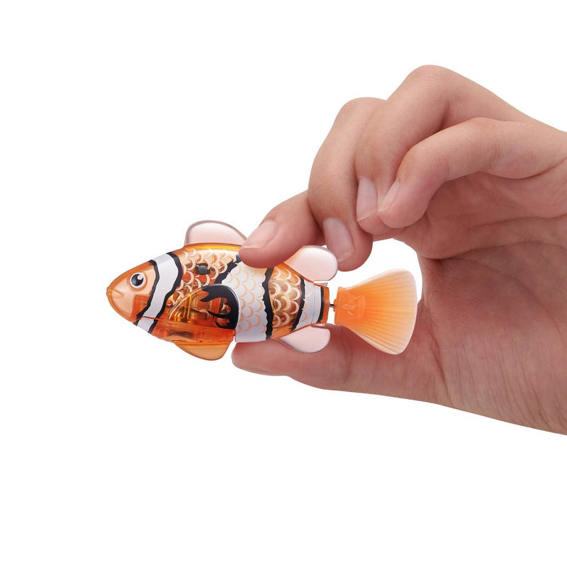 Robo Fish Series 3 Robotic Swimming Fish Pet Orange - Blue by ZURU
