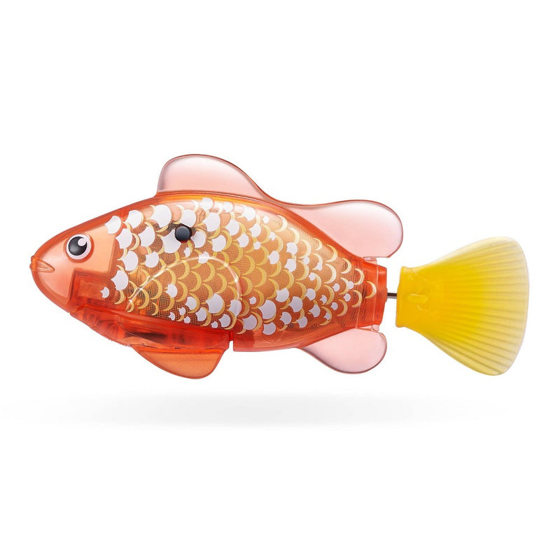 Robo Fish Series 3 Robotic Swimming Fish Pet Toy - Orange Gold by ZURU