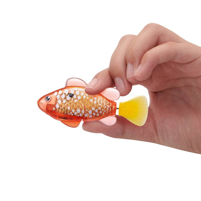 Robo Fish Series 3 Robotic Swimming Fish Pet Toy - Orange Gold by ZURU