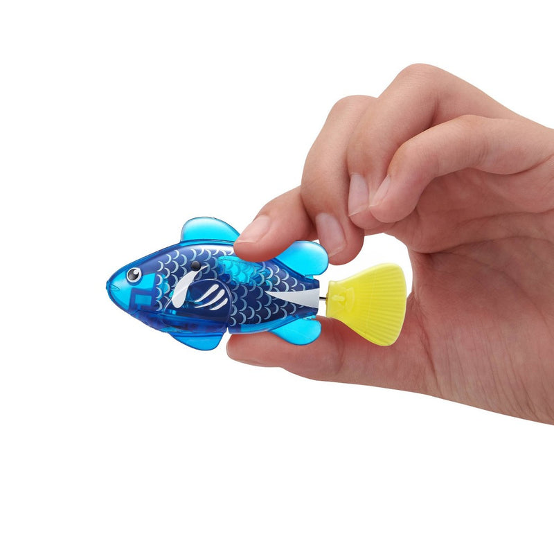 Robo Fish Series 3 Robotic Swimming Fish Pet Toy - Blue by ZURU