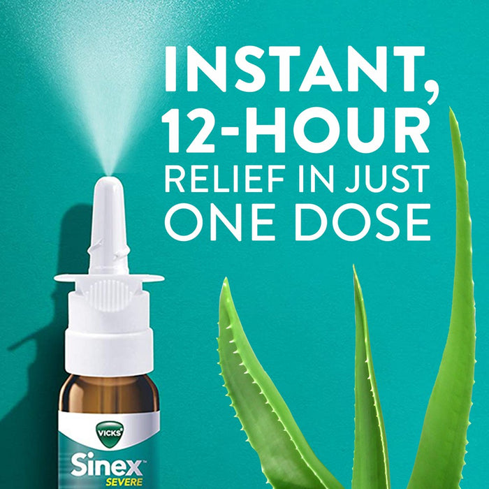 Vicks Sinex Severe Moisturizing Nasal Spray Ultra Fine Mist - 0.5 fl oz