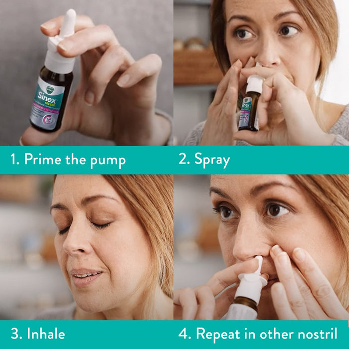 Vicks Sinex Severe Moisturizing Nasal Spray Ultra Fine Mist - 0.5 fl oz