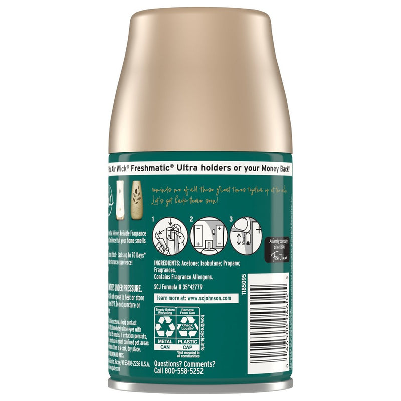 Glade Automatic Spray Air Freshener - Twinkling Pine & Cedar - 6.2oz