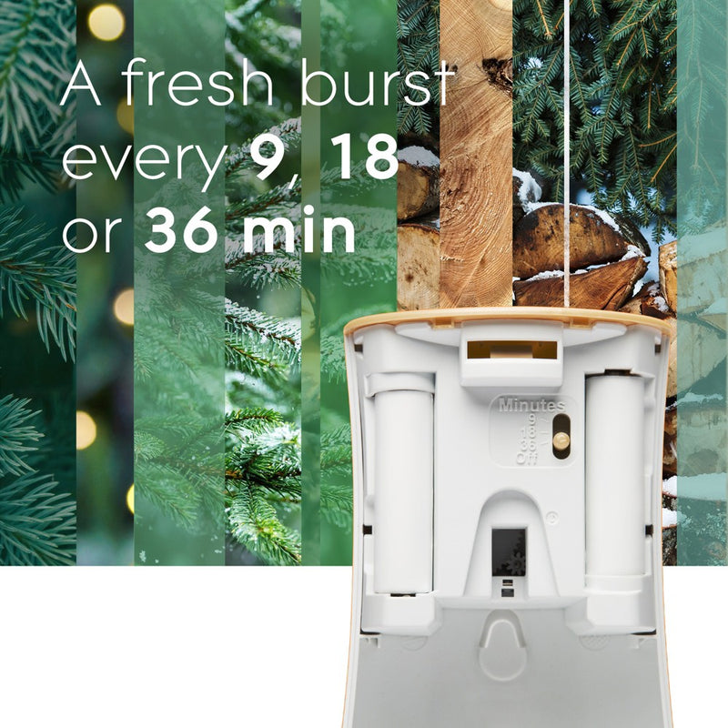 Glade Automatic Spray Air Freshener - Twinkling Pine & Cedar - 6.2oz