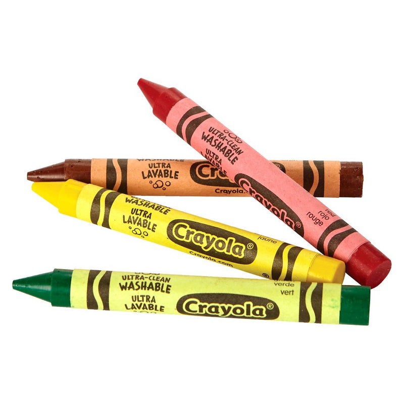 Crayola UltraClean Crayons Large Washable 8ct