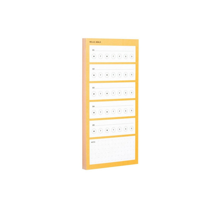 Post-it Goal-Tracking List Notes Orange