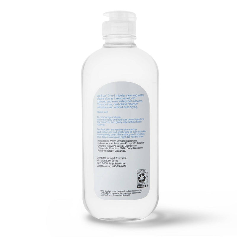 All In One Micellar Cleansing Water - 13.5 fl oz - up & up