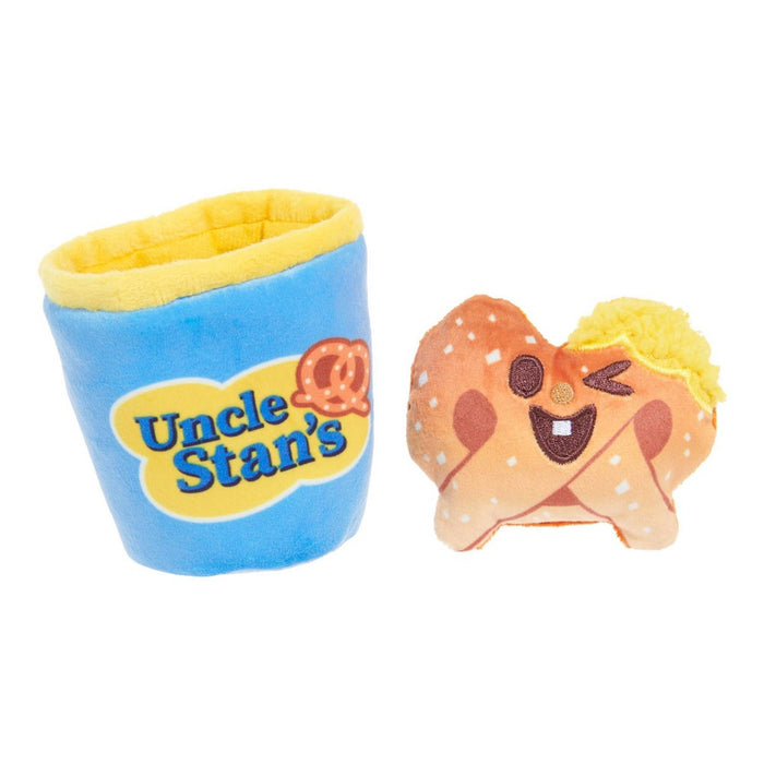 BARK Uncle Stan's Pawtzels Plush Dog Toy - 2pc