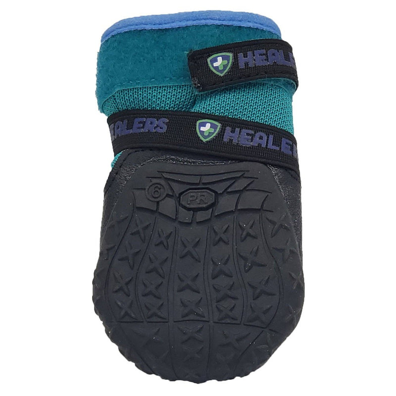 Healers Urban Walker Dog Boots - M/S - Teal