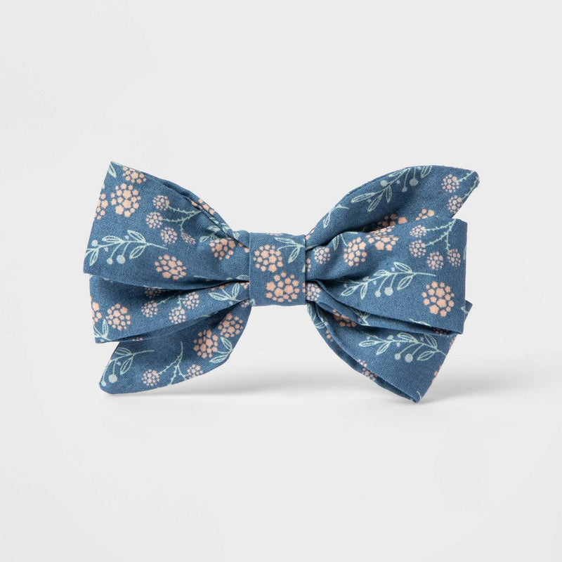 Feminine Collar Side Dog Bow - Boots & Barkley
