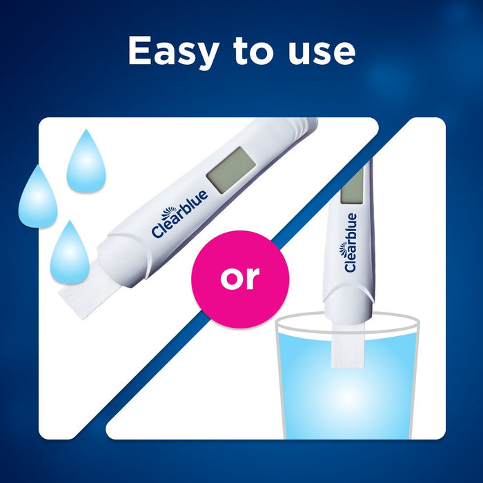 Clearblue Digital Pregnancy Test with Smart Countdown - 3ct