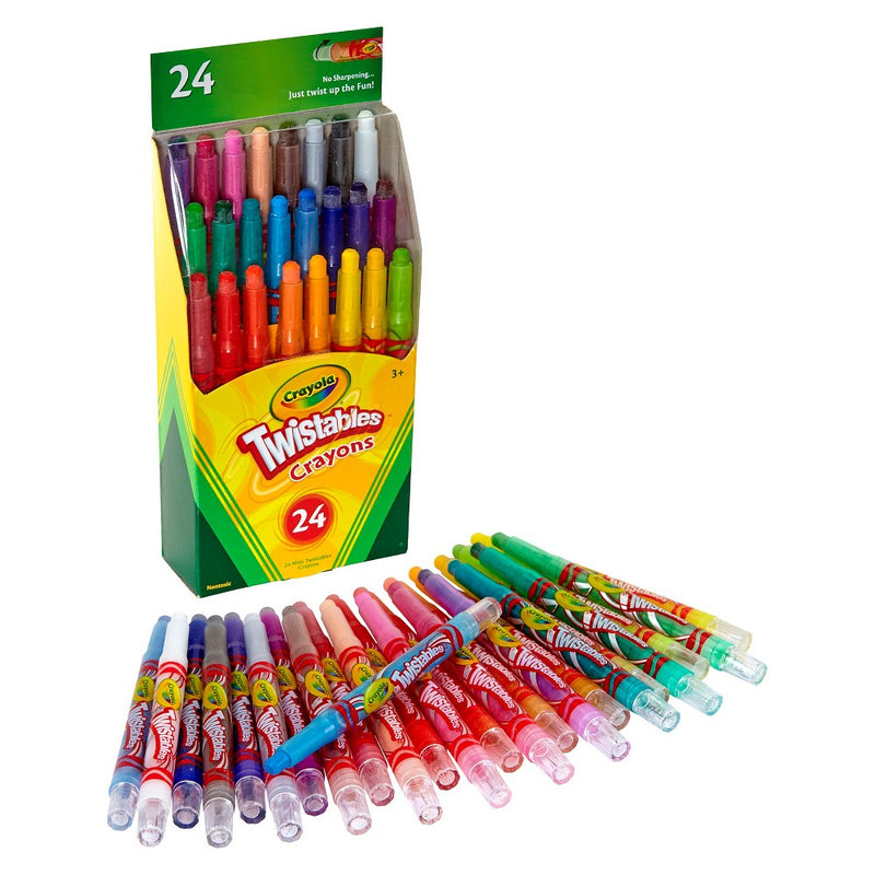 Crayola Twistable Crayons Mini 24ct