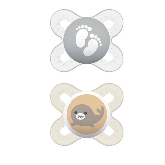 MAM Start Pacifier 0+m - 2pk - Clear